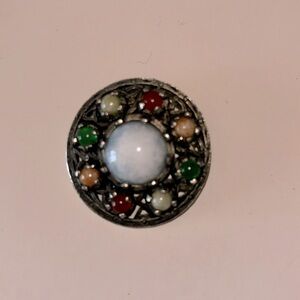 Beautiful stone brooch